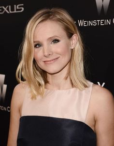 Kristen Bell long bob Kristin Bell Hair, Hair Short Straight, Kristin Bell, Short Hair Bangs, Edgy Bob, Haircut Bob, Hair Styles For Fine Hair, Styles For Fine Hair