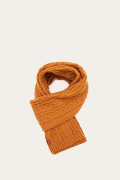 Dimensions : 70 L x 12 W Mulberry Scarf, Cable Scarf, Boucle Sweater, Orange Scarf, Red Scarves, Mule Sandals, Wallet Accessories, Brick Red, Leather Care