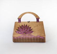 "Modern, elegant design. Create your perfect combination Our wooden bag fits most of your clothing ,and also a wonderful gift for girl friend/mom/daughter/sister 100% natural handmade unique and chic handbag. Suitable for parties, dating, travel is also a good gift idea. Very characteristics and fashion bag This is a unique gift 100% handcrafted . Whether you keeping it to yourself or gifting someone you care, it will be memorable and unforgettable. We're confident you will love this cute bag, I Modern Clutch, Formal Bag, Unique Clutch, Modern Handbag, Wooden Purse, Silk Clutch, Ethno Style, Wooden Bag, Modern Bag