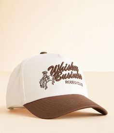 KenzKustomz Whiskey Business Rodeo Club Baseball Hat - Brown/Cream , Women's Brown Embroidered snapback hat One size fits most. Apparel & Accessories > Clothing Accessories > Hats Rodeo Hats, Baseball Hats For Women, Whiskey Business, Trending Hats, Trendy Hat, Fashion Closet, Hat Clips, Women's Hats, Hat For Women