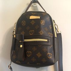 Bnwot Mini Bag Super Cute 2 Zip Pockets Shipped Fast From A Clean Smoke Free Pet Free Shop Cilla Deals Cute Gold Bags For Everyday Use, Cute Mini Bags, Betsey Johnson Purses, Beaded Evening Bags, Loungefly Bag, Round Bag, Kate Spade Purse, Crossbody Clutch, Small Purse