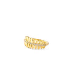 Jardin Fern Leaf Ring Fern Ring, Diamond Leaf Ring, Fern Leaf, Leaf Ring, Fern, Diamond Rings, Gold Diamond, 4 Inch, Wedding Bands