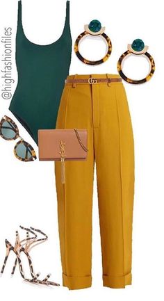 Outfits Color Combos, Ideas Clothes, Women Fashion Edgy, Women Outfits, Autumn Fashion Women, Women's Summer Fashion, Ladies Tops Fashion, Outfits Casuales, Look Fashion