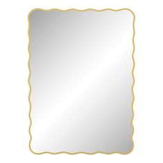 a square mirror with gold trimmings on the edges and an ornate border around it