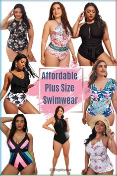 Affordable plus size swimwear get the look without breaking the bank for your beach vacation swimsuit bikini bathing suits one piece swimsuit #LTKSeasonal #LTKunder50 #shein #LTKcurves #LTKswim #LTKsalealert Vacation Swimsuit, Bathing Suits One Piece, Best Swimsuits, Looks Black, Plus Size Swimsuits, Plus Size Swimwear, Cute Fashion, Get The Look, Family Vacation