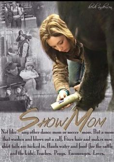 a woman is petting an animal with her hand and the words snow moon written on it