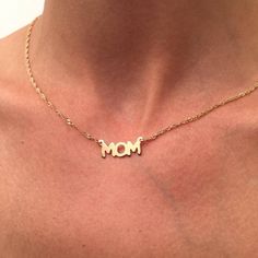 Names Jewelry, Names Necklace, Mom Necklace Personalized, Dinosaur Necklace, Mother Necklace, Puzzle Jewelry, Bff Necklaces, Best Mothers Day Gifts, Gold Name Necklace