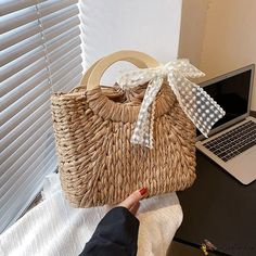 Bird in Bag - New woven bags women's bags new fashion popular vacation beach bags handbag female straw bags Woven Bags, Crochet Business, Details Pictures, Straw Bags, Street Trends, Easy Trendy Outfits, Word Wrap, Beach Bags, Vacation Beach