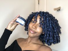 Afro Hair Color, Quick Natural Hair Styles, Pelo Afro, Dope Hairstyles, Coarse Hair, Hair Wax, Hair Painting, Afro Hairstyles, Blue Hair