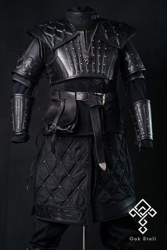 the armor worn by an individual is shown in this image, it appears to be made from