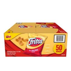 frito's potato chips are in a box