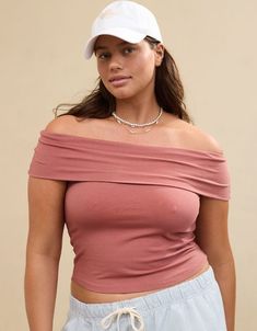 Aerie Chill Up Off The Shoulder Top Lounge Bra, Swimsuit Shops, Lace Bralette, Hat Hairstyles