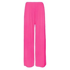 Elevate your wardrobe with these stylish and comfortable ladies' elasticated plazzo flared trousers. Perfect for any occasion, whether it's a casual day out, a party or a formal event, these trousers are sure to complement your outfit. Made from high-quality viscose jersey material, these trousers feature a flattering wide-leg style with a low rise of 6.5-8.5 inches, providing a relaxed fit that's comfortable to wear all day long. These trousers come in a chic leopard print design, adding a touch of sophistication to your wardrobe. They also feature an elastic waist and stretch fabric, ensuring a comfortable and secure fit for all sizes. Machine washable for easy care, these trousers are the perfect addition to any fashion-conscious woman's collection. WAIST MEASUREMENT APPROXIMATE XS (4/6 Pink Wide Leg Pants For Night Out, Pink Stretch Wide Leg Pants, Wide Leg Pants For Summer Party, Casual Ankle-length Wide Leg Pants For Party, Summer Ankle-length Wide Leg Pants For Night Out, Stretch Wide Leg Casual Party Pants, Casual Stretch Wide Leg Pants For Party, Stretch Wide Leg Pants For Party Casual Style, Pink Stretch Wide Leg Pants For Night Out