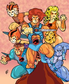 Thundercats by ~SpikeHDI  for my Natalie: Thunder, Thunder, Thunder Cats, Ho! Thundercats Characters, Thundercats Cartoon, Cats Cartoon, Arte Pin Up, Frank Cho, Character Types, Dog List, 80s Cartoon, 90s Cartoons