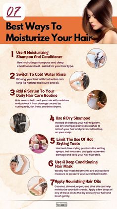 BEST WAYS TO MOISTURIZE YOUR HAIR Hair Mask For Thicker Hair, Mask For Thicker Hair, Biology Knowledge, Hair Growth Hair Mask, Haircare Ideas, Thicker And Longer Hair, Science Anatomy, Long And Thick Hair, Vitamins For Hair