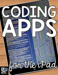 an ipad with the text coding apps for the ipad