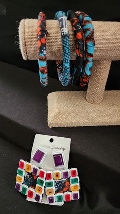 This item is hand crafted from the heart of Nigeria.  Each item is one of a kind. This makes you even  more unique than you already are . The materials used are made from  100% cotton Ankara (African print fabric). Its beauty comes from the multicolored patterns. Trendy Hair Accessories With Matching Headband As Gift, Trendy Hair Accessories Set With Matching Headband, Adjustable Purple Headband As A Gift, Multicolor Headband As A Gift, Multicolor Headband Hair Accessories As Gift, Multicolor Headband Hair Accessories For Gift, African Hair Accessories, African Hair, African Print Fabric