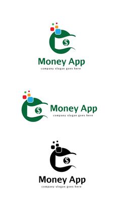 the logo for money app is shown here