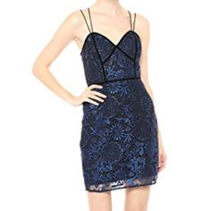 3 For $60 Bundle Deal, Just Add To Your Bundle And I Will Send Offer. Side Zipper Closure 100% Polyester Hand Wash Fastening: Zip Sleeveless Os4103 Guess Dress, Lace Bodycon, Dress Sleeveless, Women Dresses, Dress Blue, Women's Fashion Dresses, Fashion Women, Side Zipper, Black Blue