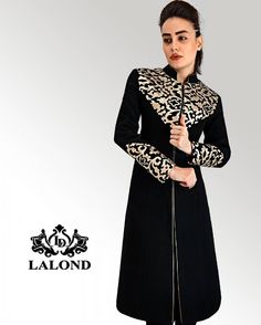 Coat Style Pakistani Dresses, Elegant Long Sleeve Outerwear With Resham Embroidery, Elegant Outerwear With Dabka, Elegant Long Outerwear With Intricate Embroidery, Manto Iranian 2021 Spring, Iranian Fashion, Blouse Casual Fashion, Velvet Dress Designs