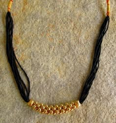 Neck Pieces Jewelry, Antique Necklaces Design, Black Beads Mangalsutra Design, Choker Necklace Designs, Mangalsutra Design, Black Beads Mangalsutra, Fancy Jewelry Necklace, Modern Gold Jewelry, Gold Mangalsutra Designs