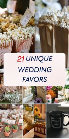 unique wedding favors and gifts for guests