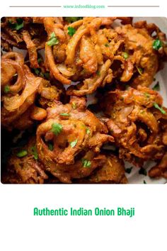 Authentic Indian Onion Bhaji Onion Bhaji Recipes, Chicken Pakora, Kitchen Sanctuary, Onion Bhaji, Indian Side Dishes, Sliced Onion, Vegetable Recipe, Onion Vegetable, Bhaji Recipe