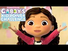 RETO KID POWER DE GABBY - YouTube Big Feelings, Dreamworks, For Kids, Disney Characters, Feelings