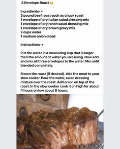 the recipe for steak is shown in an instagramtion on facebook, and it appears to be very interesting