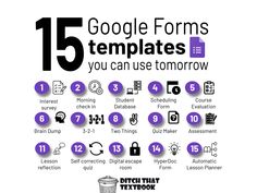 the 15 google forms templates you can use tomorrow