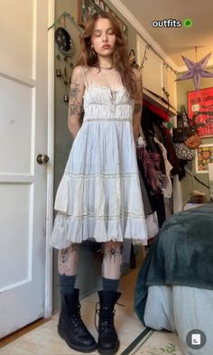 Aurora Concert Outfit, Whimsical Outfit Ideas, Whimsical Outfit Aesthetic, Whimsical Aesthetic Outfit, Goth Homecoming, Whimsical Outfit, Soft Grunge Outfits, Guys Clothing Styles, Weird Fashion