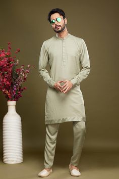 Product Features: Color: Olive Fabric: Banarasi Silk Work: Thread Work Wash Care: Dry Clean Occasion: Festive Wear, Wedding Guest Product Type: Kurta Pyjama Disclaimer: There will be slight difference in digital to actual image Mens Kurta Pajama, Olive Fabric, Mens Kurta, Kurta Pyjama, Kurta Design, Kurta Pajama, Festive Wear