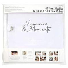 a white board with the words memories and moments written on it