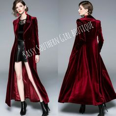 Gorgeous Wine Red Velvet Maxi Coat Duster. 6/M Boho Western Hippie Coastal Farmhouse French Vintage Victorian Y2k Pearlcore Anthropologie Beach Professional Madwell Lace Christmas Whbm 90's Travel Tie Dye Yellowstone Office Holiday Resort Summer New Years Luxury Shabby Chic Aesthetic Minimalist Girly Rustic Club Weekend Hiking Classy Easter Maximalist Friends And Lovers Preppy Date Night Vibe Tropical Preppy Cruise Gypsy Spell Flirty Winter Wedding Anthropologie Formal Revolve Gift Reformation Casual Dress Coachella Trendy Valentine Festival Love And Lemons Free People Faux Fur Urban Sexy Cottagecore Modern Bachelorette Contemporary Spring Summer New To Poshmark? Use Promo Code Smartgirls Red Y2k Fashion, Elegant Burgundy Outerwear For Party, Fall Evening Single-breasted Outerwear, Elegant Burgundy Party Outerwear, Tailored Winter Party Outerwear, Classic Double-breasted Outerwear For Party, Fall Party Outerwear With Lapel Collar, Fitted Long Evening Outerwear, Fitted Long Outerwear For Evening