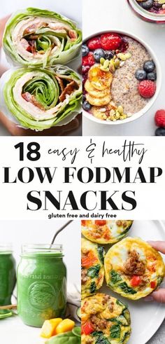 Looking for low fodmap recipes? These delicious and healthy on the go low fodmap snacks are clean eating friendly, easy, gluten free, dairy free, and there are many that are high protein and vegan. These ideas will inspire you to dig into low fodmap eating! Fodmap Lunch, Fodmap Recipes Dinner, Low Fodmap Recipes Dinner, Fodmap Meal Plan, Low Fodmap Snacks, Fodmap Friendly Recipes, Fodmap Snacks, Low Fodmap Diet Recipes, Fodmap Diet Recipes