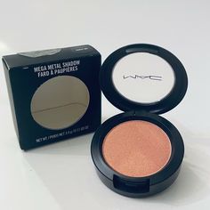 Brand new with box MAC Mega Metal Shadow  TWEET ME Full size - 0.11 Oz 100% Authentic  free shipping  Any question please ask Any Question, Mac, Blush, Brand New, Makeup, Free Shipping, Beauty, Make Up