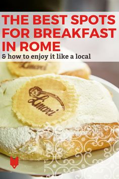 the best spots for breakfast in rome