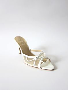 mesh/patent leather upper leather footbed point toe with pump heel approx 85mm/ 3.35 inch heel made in Italy White Summer Heels, Theatrical Romantic, Mesh Heels, Summer Heels, Patent Heels, Girly Shoes, Leather Socks, Inspo Outfit, Aesthetic Shoes