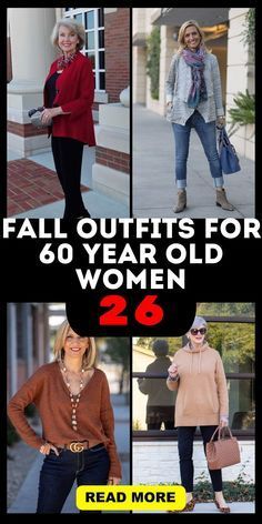 Casual Outfits Autumn Classy, Sweaters With Jeans, Fall Outfits For Women Over 50, Comfortable Fall Outfits, Casual Weekend Style, 60 Year Old Woman, Casual Office Wear, Over 60 Fashion