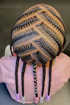 Braids Hairstyles For Kids, Kids Cornrow Hairstyles, Black Kids Braids Hairstyles, Cabello Afro Natural, Braided Hairstyles For Kids, Kids Curly Hairstyles