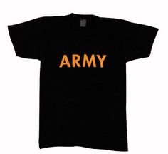 Black with Gold Army T-Shirt Army T Shirt, Gold Print, Us Army, Black And Gold, Black Tee, Black Tshirt, For Everyone, Mens Graphic Tshirt, Mens Tops