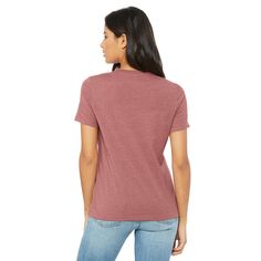 Buy BELLA+CANVAS® Women's Relaxed Heather Short Sleeve T-Shirt at Michaels. Lightweight and super soft, this women's t shirt offers a comfortable and casual fit perfect for on the go. Part of the relaxed collection, this go to basic features a crew neck and short sleeves. Lightweight and super soft, this women's t shirt offers a comfortable and casual fit perfect for on the go. Part of the relaxed collection, this go to basic features a crew neck and short sleeves. Made from extremely popular He Heather Tri-blend Crew Neck Top, Tri-blend Crew Neck Tops In Solid Colors, Solid Tri-blend Everyday Tops, Heather Crew Neck Top For Everyday, Solid Tri-blend Tops For Everyday Wear, Heather Gray Relaxed Fit Short Sleeve Top, Casual Heather Crew Neck T-shirt, Soft-washed Short Sleeve Shirt, Heather Crew Neck Top With Relaxed Fit