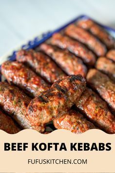 #foodie, #recipes, #cooking, #food inspiration Beef Kofta Kebab, Hot Day Dinner Ideas, Beef Kofta Recipe, Kofta Kebab, Beef Kofta, Cauliflower Recipes Healthy, Red Chili Paste, Middle East Food