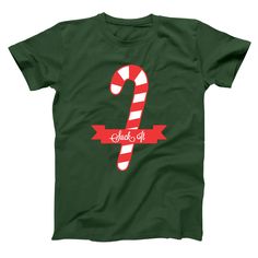 Suck It Candy Cane Men's T-Shirt Candy Themed Christmas Shirt, Fun Holiday T-shirt With Short Sleeves, Fun Short Sleeve T-shirt For Holidays, Holiday Fun Short Sleeve T-shirt, Fun Holiday T-shirt With Graphic Print, Fun Graphic Print T-shirt For Holiday, Fun Holiday Graphic Print T-shirt, Fun Letter Print T-shirt For Holiday, Funny Graphic Print T-shirt For Holidays