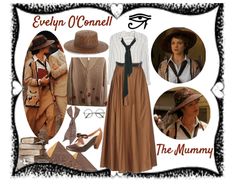 The Mummy Outfit Rachel Weisz, Evelyn From The Mummy, Mummy Movie Costume, Evelyn The Mummy Aesthetic, The Mummy Fashion, The Mummy 1999 Costumes, Evelyn Carnahan Costume, Rachel Weisz The Mummy Outfit