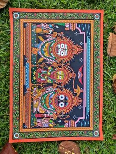 Full video on my youtube channel Go And watch. Jagannath Painting On Canvas, Pattachitra Paintings Jagannath, Patachitra Paintings, Printed Paintings, Jai Mahadev, Ravivarma Paintings, Kalamkari Art