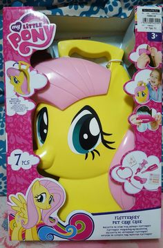 the little pony toy is in its box