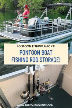 fishing rod storage pontoon boat Rod Holders For Boat, Boat Rod Holders, Fishing Rod Storage, Rod Holders, Boat Fishing, Fishing Rod Holder