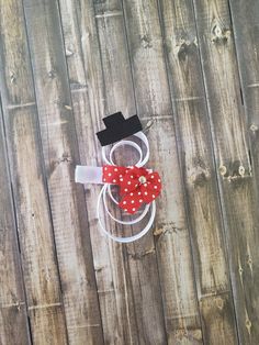 Snowman hair clip, Christmas hair clip, snowman ribbon hair clip Snowman Hair, Christmas Hair Clip, Ribbon Hair Clip, Christmas Hair, Fabric Bows, Barrette Clip, Hair Clip, Hair Clips