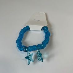 This Is A Kids Blue Star Bracelet. This Would Be Perfect For Any Occasion. Kids Accessories Jewelry, Small Kids, Handcrafted Accessories, Star Bracelet, Blue Star, Be Perfect, Kids Accessories, Jewelry Accessories, Hand Crafted